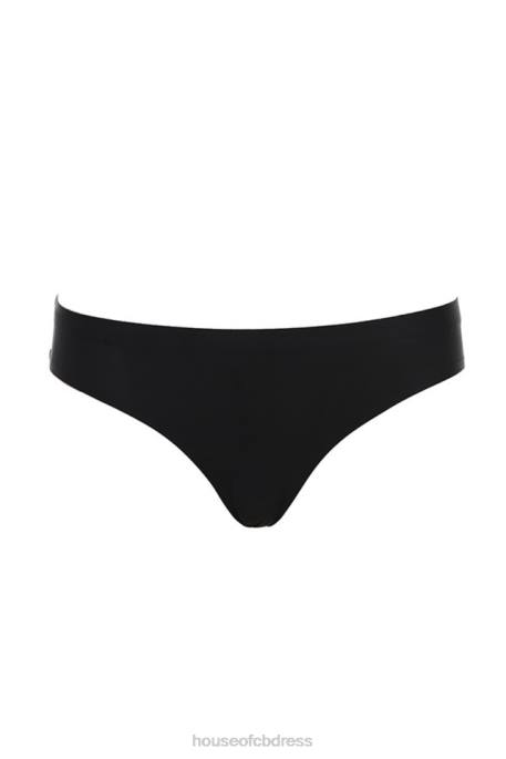 House of CB Micromodal Seamless Briefs - Black Clothing 4H6N1294