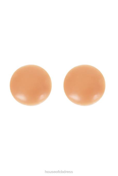 House of CB Silicon Reusable Nipple Covers - Caramel Clothing 4H6N1286