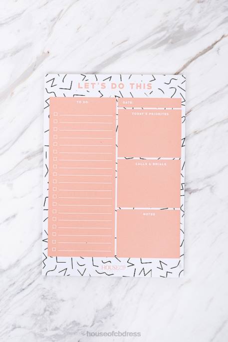 House of CB Lets Do it Planner Sheets Duo Pack Gifts 4H6N1351