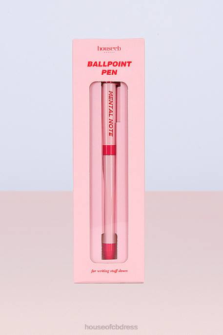 House of CB Pink HOCB Ballpoint Pen Gifts 4H6N1340