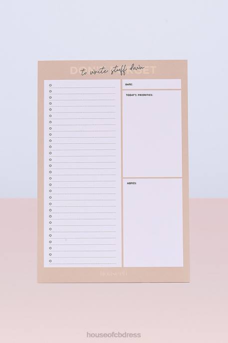 House of CB To do List Planner Sheets Gifts 4H6N1327