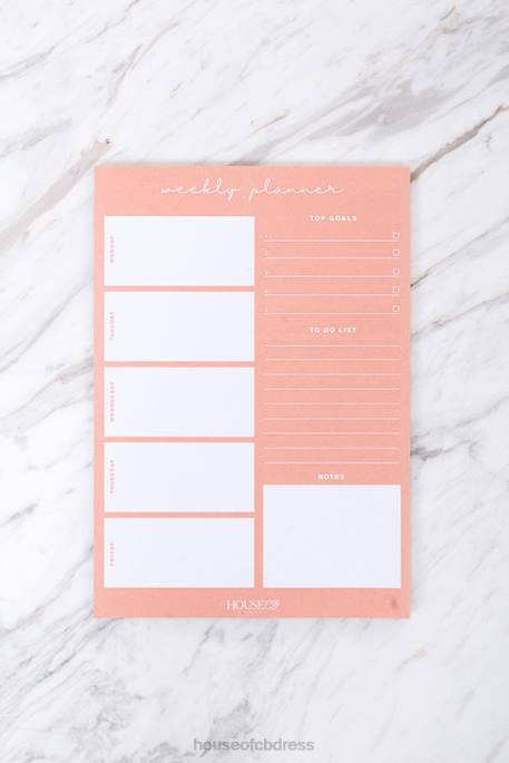 House of CB Weekly Planner Sheets Gifts 4H6N1350